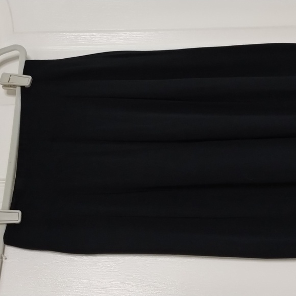 Caché black high waisted pants size 8 vintage zip back - Picture 2 of 10